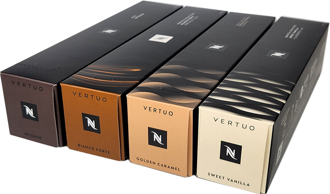 네스프레소 버츄오 캡슐 커피 라떼로 풍미 좋은 230ml 4종 세트