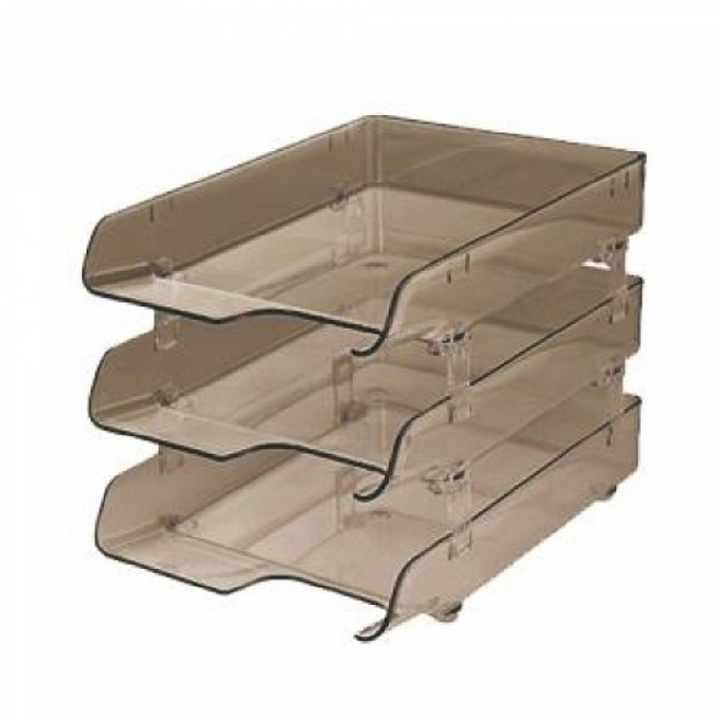 a4서류정리대 문서정리함 3단 데스크트레이, 개 (1개입)