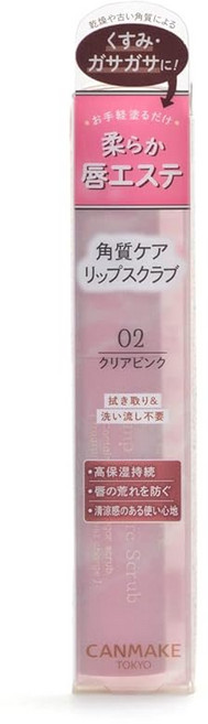 캔메이크 램프 립 케어 스크럽 02 클리어 핑크 립케어 고보습 슈가스크럽 혈색감 씻어낼 필요 없음, 1개, 1g, 상세페이지 참조