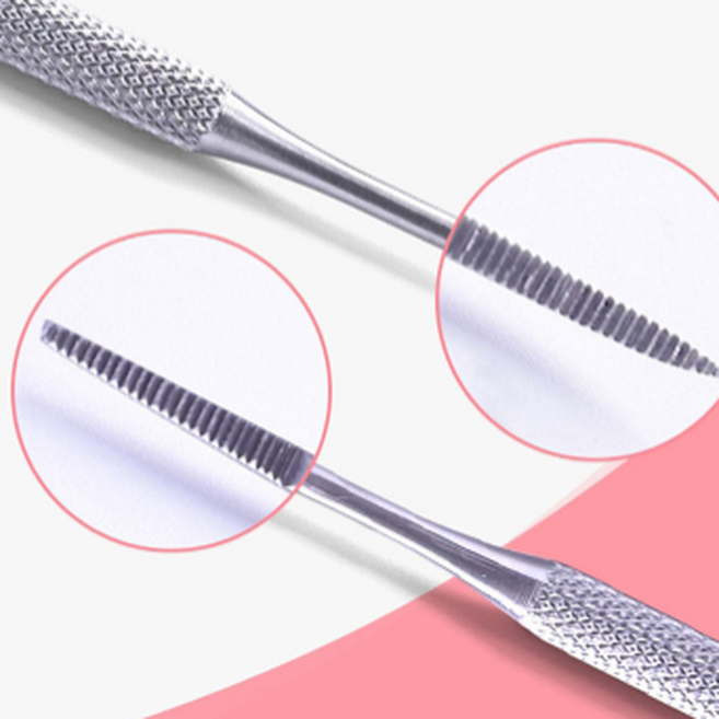 큐어 페디 파일 픽 잔여물제거 스패츌러 발각질 네일광택 손발톱