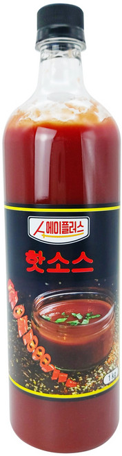 에이플러스 핫소스 쌀국수 샤브샤브 매운소스, 1kg, 1개