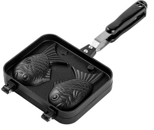 芙詩雅烘焙坊 鯛魚燒不沾烤盤 雞蛋糕模 鬆餅模, 1個