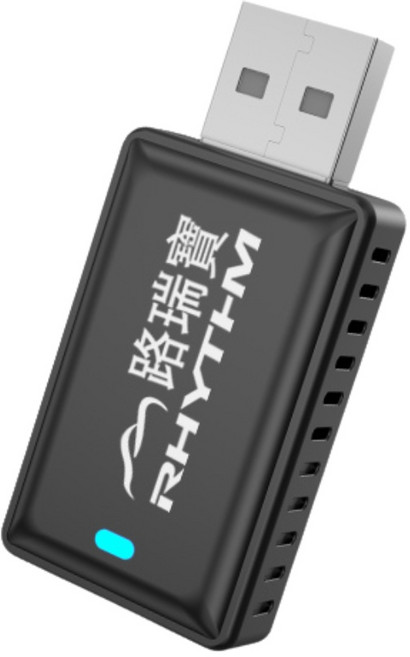 RHYTHM 路瑞寶 無線 CarPlay/Android Auto 轉接器, Black