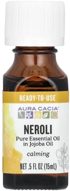 아우라카시아 순수 에센셜 오일 내 호호바 오일 네롤리 15ml(0.5fl oz), 1개 - 쿠팡