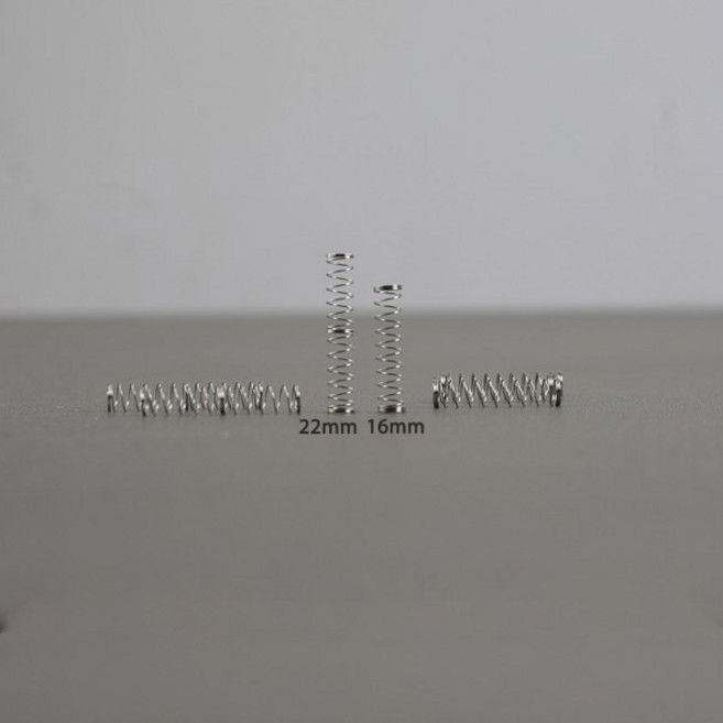 110 Pcs 스위치 스프링 16mm 18mm 체리 mx 기계식 키보드 스위치 스프링 63.5g 67g 80g, 02 16mm-110pcs-80g