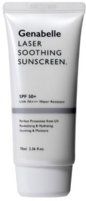 제나벨 레이저 수딩 선스크린 70ml(SPF50+) hI유통, 70ml, 1