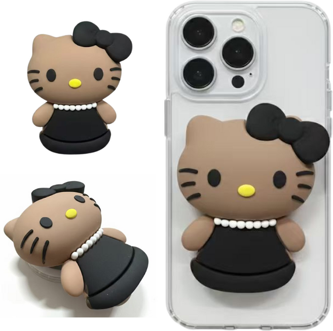 코리아팬 핸드폰그립톡 맥세이프 키티스마트톡 마그네틱 홀더 톡, K16, 1개