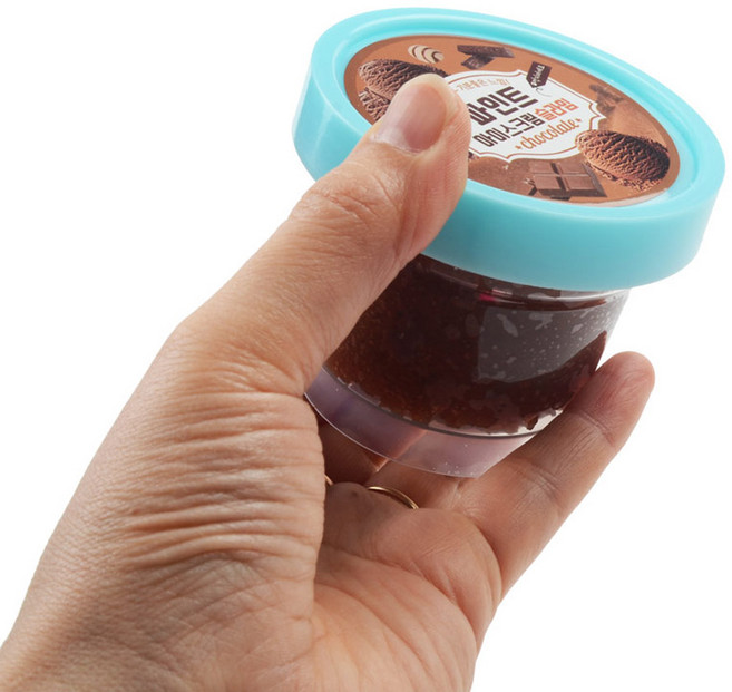 파인트 아이스크림슬라임 촉감놀이 스트레스해소슬라임, 아이스크림슬라임(랜덤), 1개