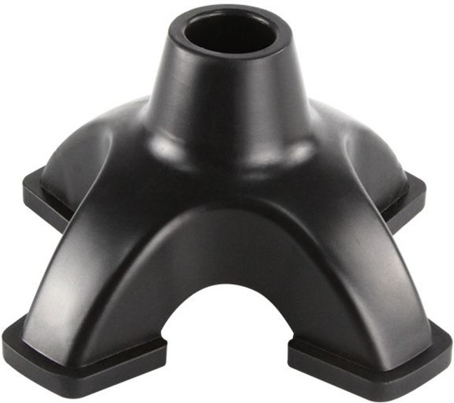 지팡이 목발 고무 패킹 패드 싱글 4발 풋 스페어 커버 16mm/19mm 보조용품, T39, 1개