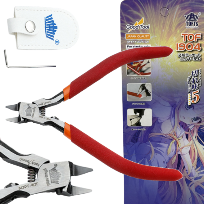 프라홈 외날 정밀 궁극 TOF 건담 프라모델 니퍼, 1개