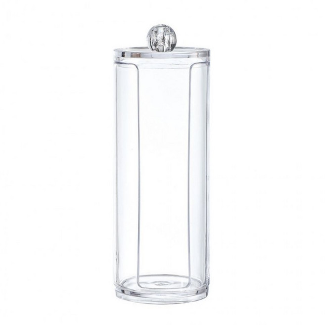 세일스트림 원형 화장솜 디스펜서, 1개, clear