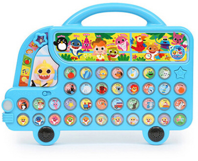 스마트스터디 새책-스테이책터 [핑크퐁 알파벳버스] --핑크퐁 버스-스마트스터디-스마트스터디 편집부 지음-유아 사운드북/CD북-20181, 핑크퐁 알파벳버스, NSB8809456151890