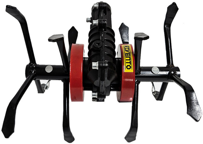 리벤토 엔진예초기 부착 쟁기형 관리기 밭갈이 잡초제거 로타리기, 1개, 본품(배터리없음)