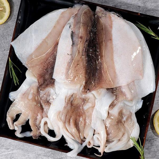 수락수산 국내산 손질 갑오징어(생물)1kg(손질후600g내외), 단품, 단품