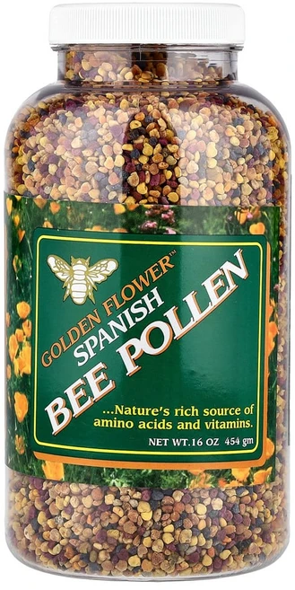 골든 플라워 스페인 산 꿀벌 화분 16 oz (454g), 454g, 1개 - 쿠팡