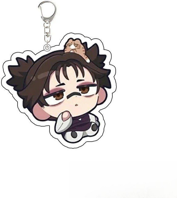 주술회전굿즈 주술회전 옷코츠유타 메구미 쵸소우 아크릴 키링 키홀더, 2
