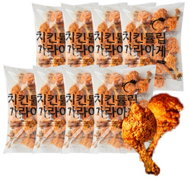 모노 치킨튤립가라아게 1박스 (1kg x 8개입) 냉동, 1kg