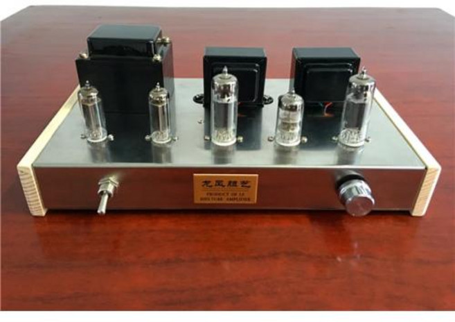 Nobsound 가정용 오디오 튜브 앰프 DIY 키트 스테인리스 스틸 쉘 전원 출력 2x4W AC 110V 220V 6Z4 6N2 6P1, 5) DIY kit - 110V, 없음, 1개