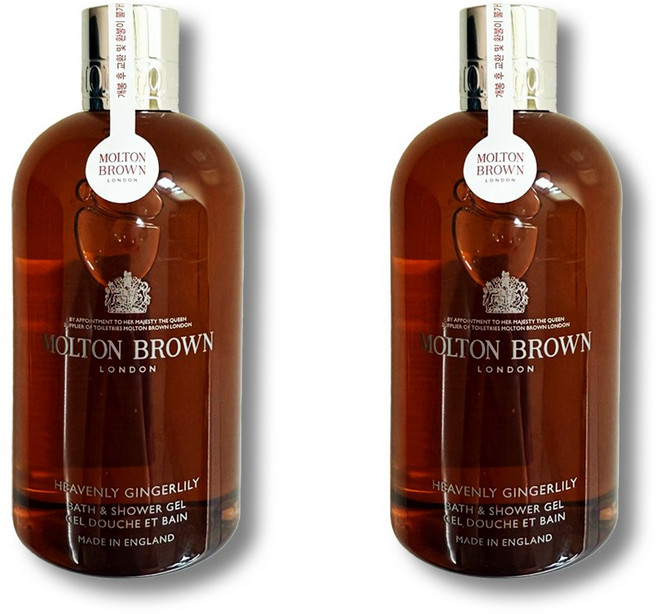 몰튼브라운 헤븐리 진저릴리 배쓰 앤 샤워 젤, 2개, 300ml