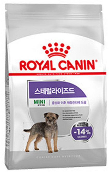 로얄캐닌 스테럴라이즈드 강아지 중성화 1kg, 1개