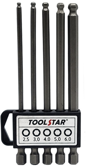 툴스타 별 볼 비트 세트 TS-TBS-110 TS-BBS-110, 볼 비트 세트 TS-BBS-110, 1개