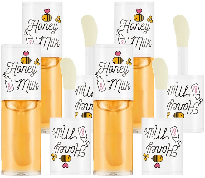 어퓨 허니앤밀크 립 오일 립밤, 허니앤밀크 영양립밤, 5g, 1개