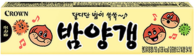 밤양갱 5p 50gx5개, 50g, 6개