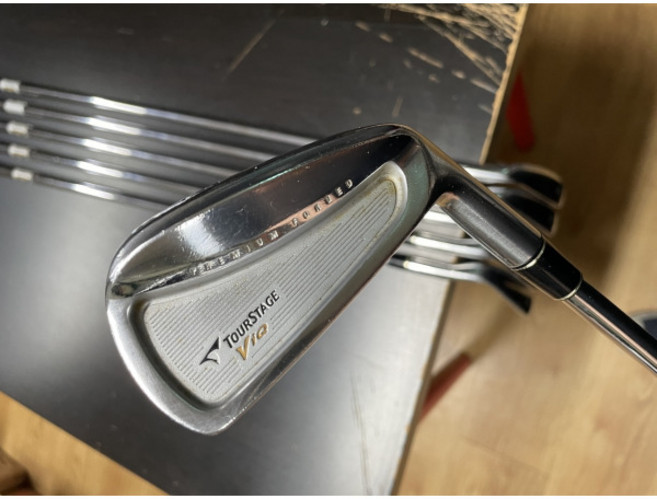 [투어스테이지] 중고 [특주]VIQ프리미엄포지드 플젝 라이플90S아이언세트, VIQ PREMIUM FORGED