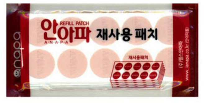 안아파 재사용 패치 (50매)/네오듐 1500/리필지/리필패치/리필용/안아파/리필/패치, 2개