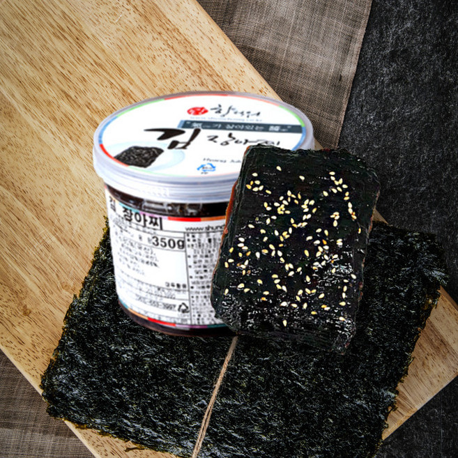 순창 재래간장 김장아찌 350g 순수국내산재료, 1개