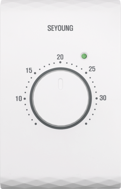 세영하이텍 아나로그 온도조절기 엣지 seyoung 지역난방 아파트 보일러, 엣지-클로즈형