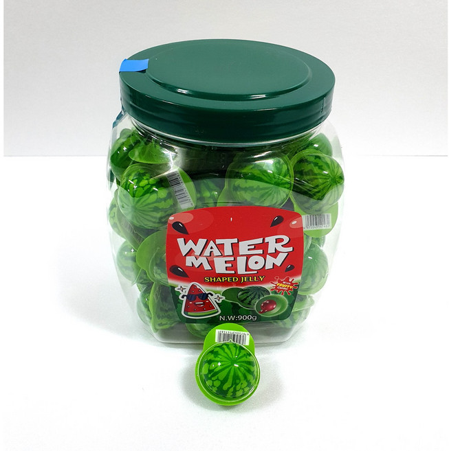 수박 모양 맛 향 젤리제리18g (추억의맛 문방구 불량식품 수입과자), 18g, 1개