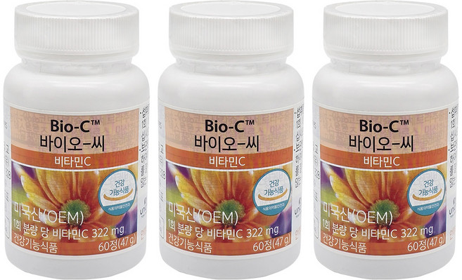 미국 EVE AM 아세로라 레몬 라임 오렌지 건강한비타민, 60정, 3개