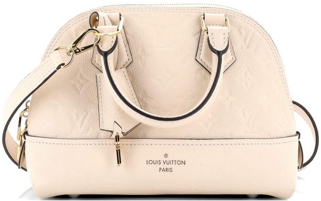 루이 비통 중고 네오 알마 모노그램 앙프렝트 레더 BB 사첼 백