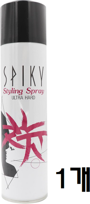 스파이키 스타일링 헤어스프레이, 190g, 1개