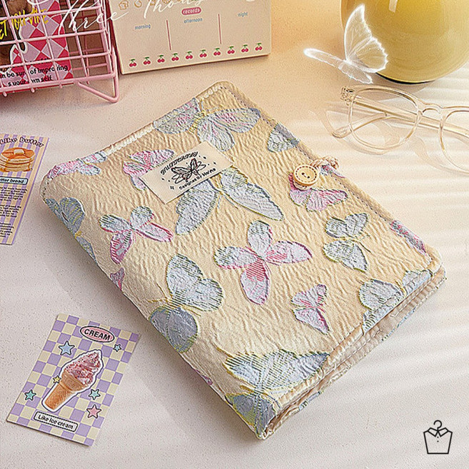 예쁜 6공 포카 바인더 포토카드 앨범 콜렉트북 포카콜북, 커버+기본속지(20P)