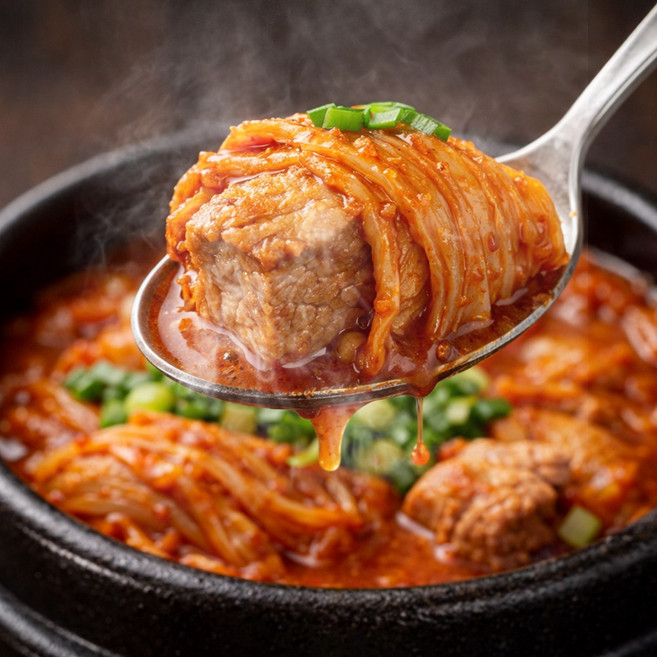 [당일출고] 머그바 밥도둑 오리김치찜 1kg, 4개