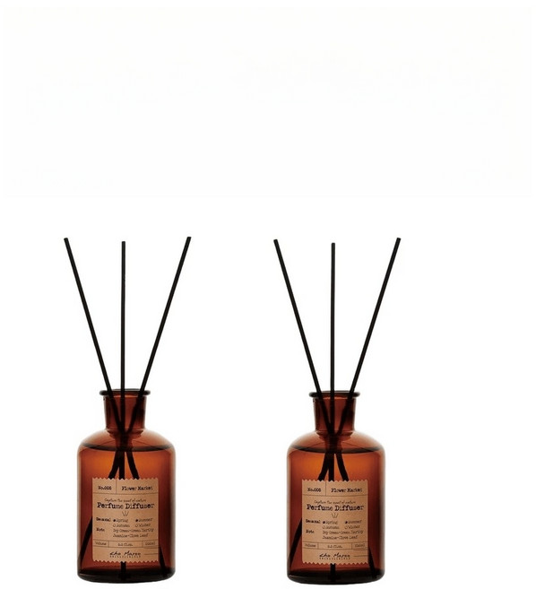 초마루 실내 디퓨저 5종 듀오세트 250ml 니치 방향제, 페트리코(비온뒤흙내음), 옴브레로제(포근한머스크로즈)