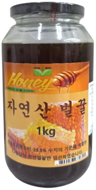 베트남 자연산 100% 커피꿀, 1개, 1정