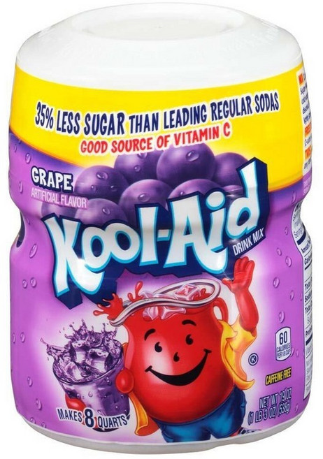 KoolAid 슈가당 체리 파우더 청량 음료 믹스 538.6g19온스 통 237981, 538g, 1개, 1개입