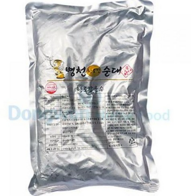 병천순대 황토방농축육수 1kg 돈골엑기스, 1개