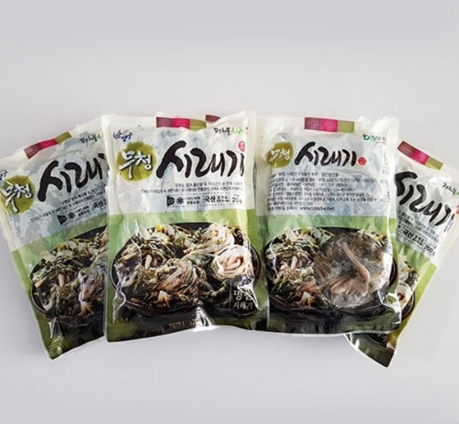 양구 펀치볼 삶은시래기 200g 5팩/10팩, 5개