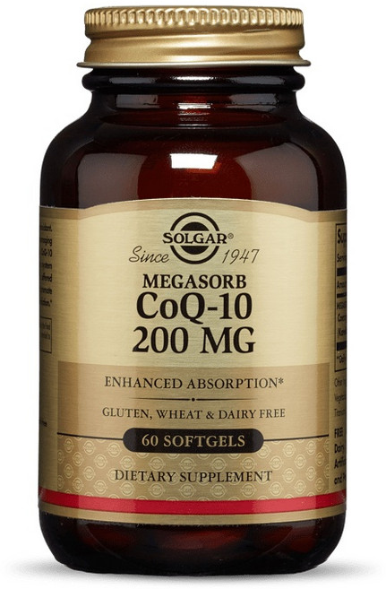 솔가 메가솝 CoQ-10 200mg 소프트젤, 1개, 60정