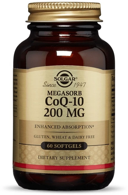 솔가 메가솝 CoQ-10 200mg 소프트젤, 1개, 60정 - 쿠팡