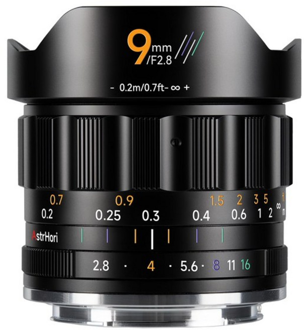 AstrHori 9mm F2.8 APS-C A5000 A6000 A6100 A6300 A6400 A6500 A6600 NEX-3 NEX-3N 단초점 렌즈