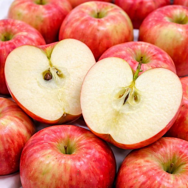 [5KG+5KG 행사] 청송 껍질째 통으로즐기는 햇 부사 사과 (총 10키로 발송), 1박스, 10KG