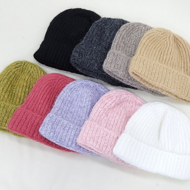 비니 니트 가을 겨울 털 모자