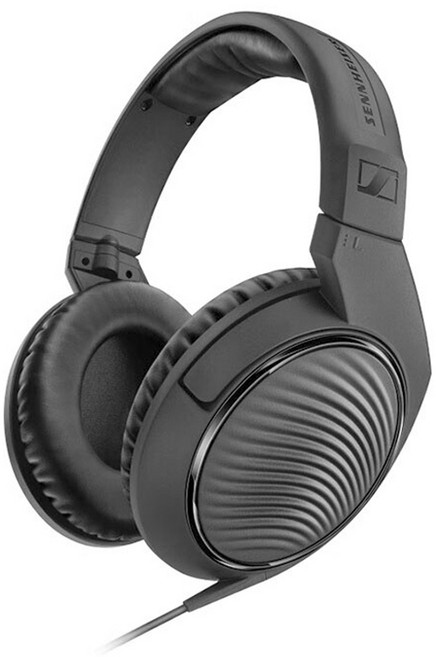 젠하이저 HD 200 프로 전문가용 이어폰, 블랙