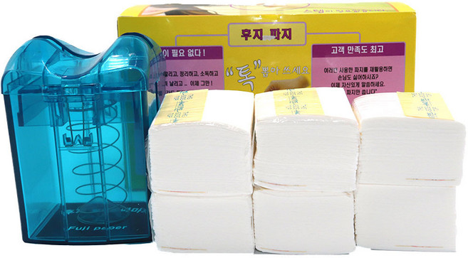 전문가용 후지 일회용 파마지 3000p + 전용리필케이스, 혼합색상, 1세트