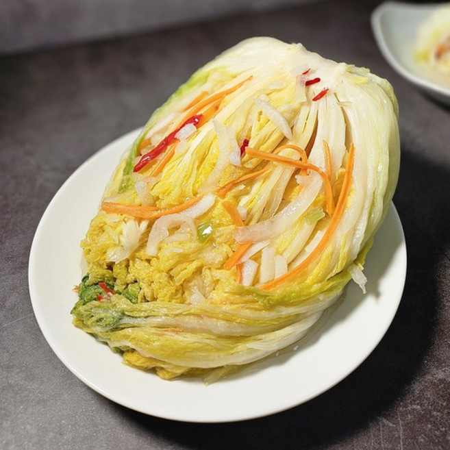 [청산푸드] HACCP인증 백김치 10kg, 1개